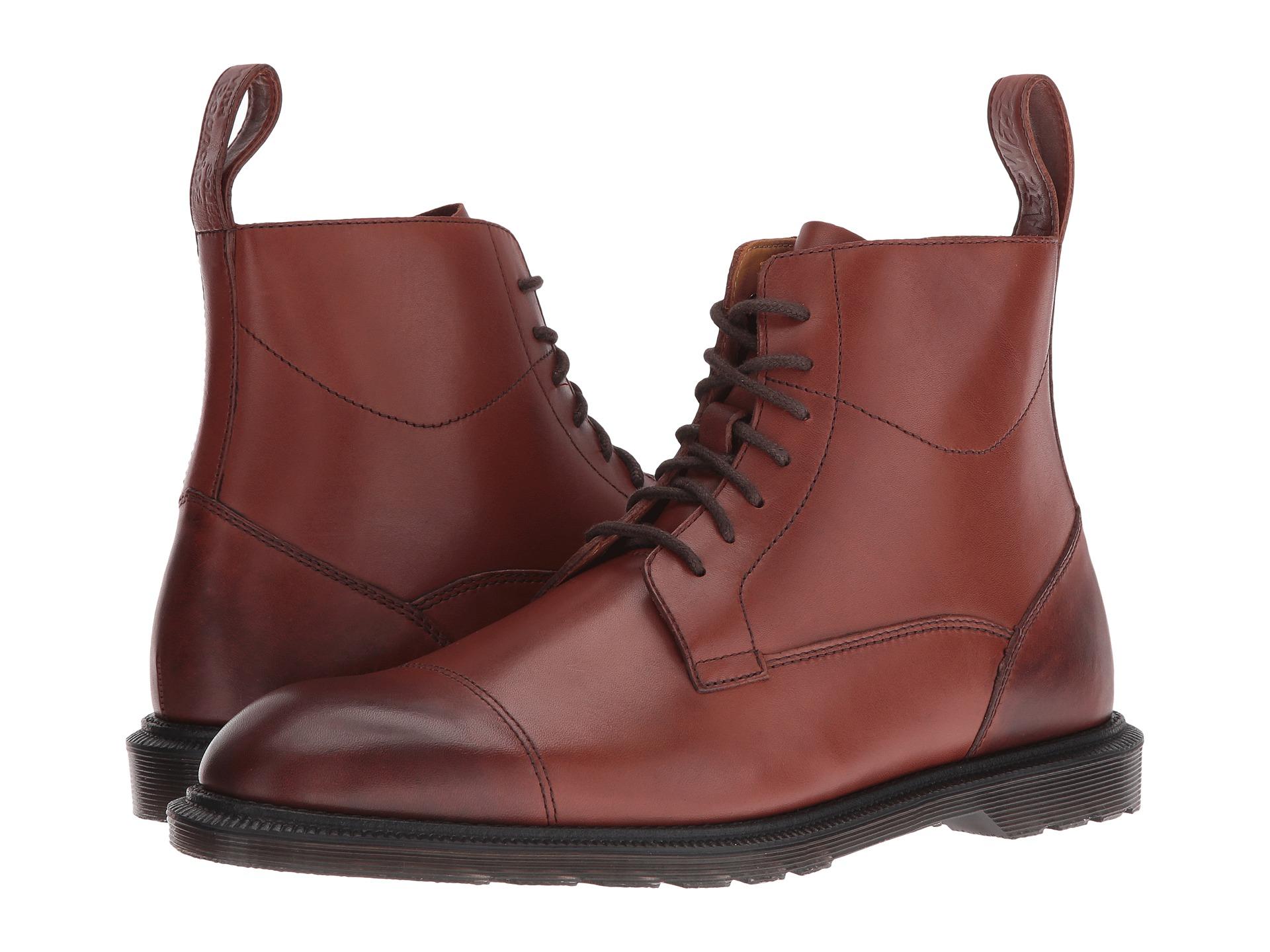 dr martens winchester 7 eye lace & zip boots